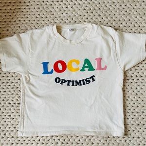 Madhappy LOCAL OPTIMIST WOMENS BOXY TEE